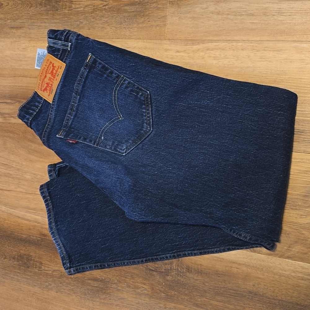 Mens Levi 505 dark denim jeans